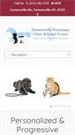 Mobile Screenshot of farmersvillevetclinic.com